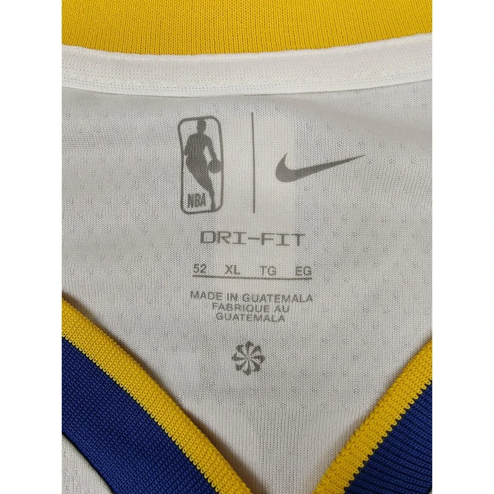 Nike Golden State Warriors Jersey‎ Mens XL White NBA Basketball Dennis Schroder